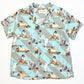 Skateboarding bunnies shirt - Size 5