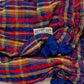 Vintage checkered set - Size 12 months