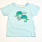 Blue chameleon tee - Size 3