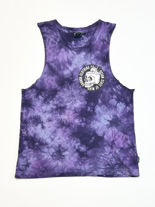 Purple tie-dye tank - Size 5-6