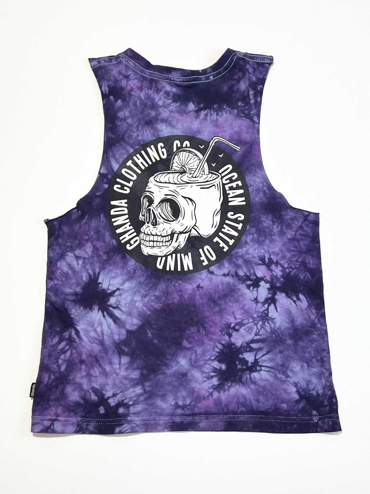 Purple tie-dye tank - Size 5-6
