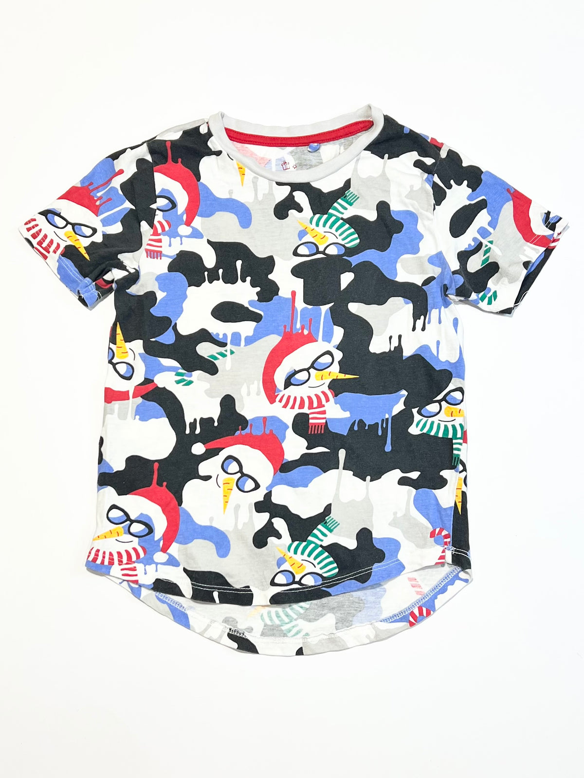 Christmas snowman tee - Size 5
