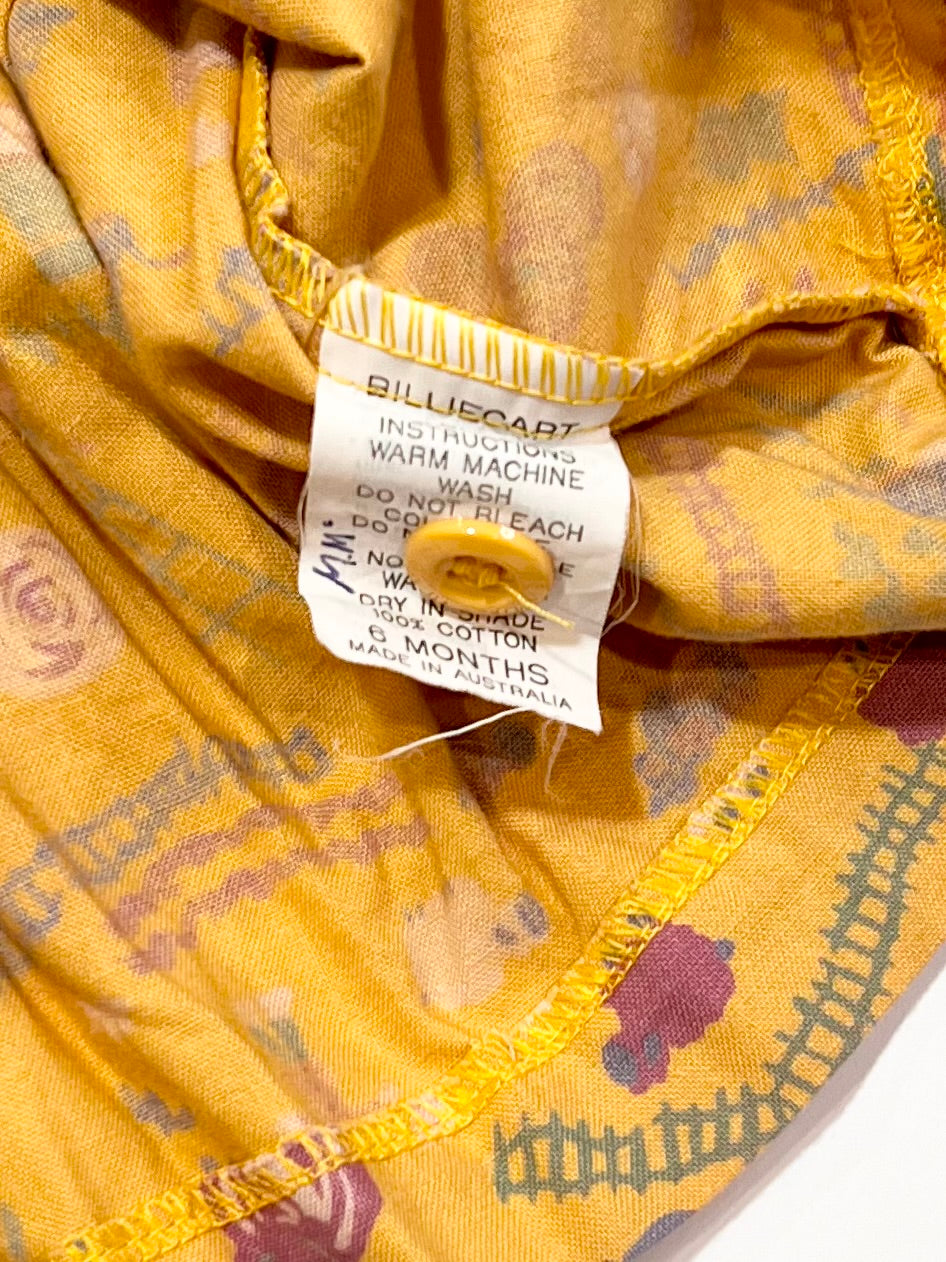 Vintage farm theme dress - Size 6 months