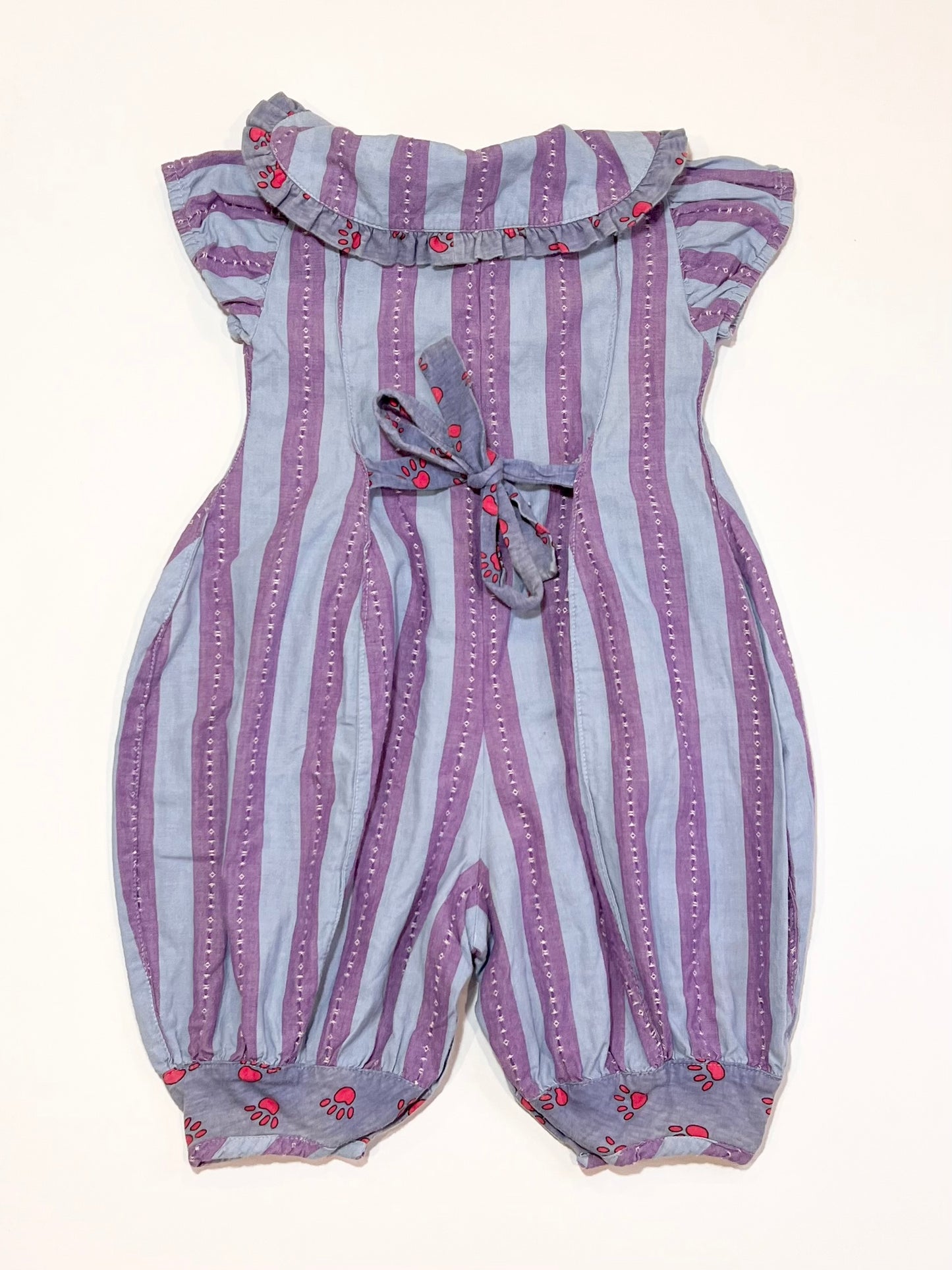 Vintage striped romper - Size 18 months
