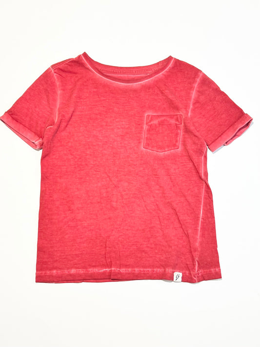 Red pocket tee - Size 5