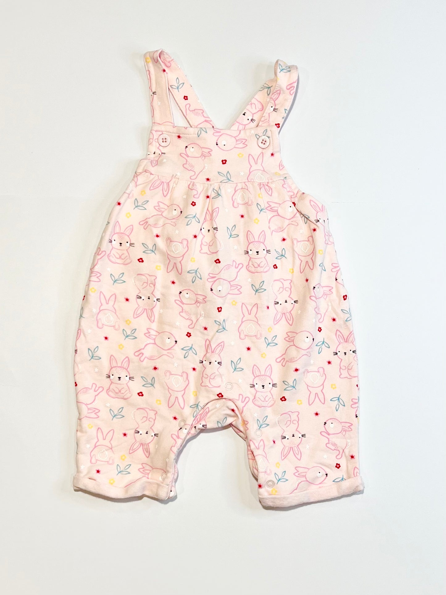 Jersey bunny overalls - Size 0