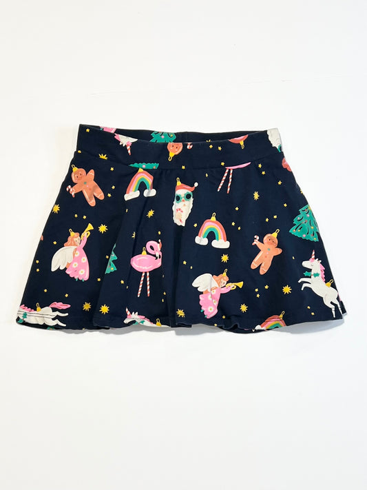 Chrismtas jersey skort - Size 3