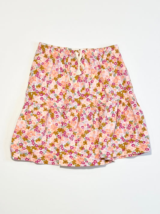 Floral jersey skirt - Size 3