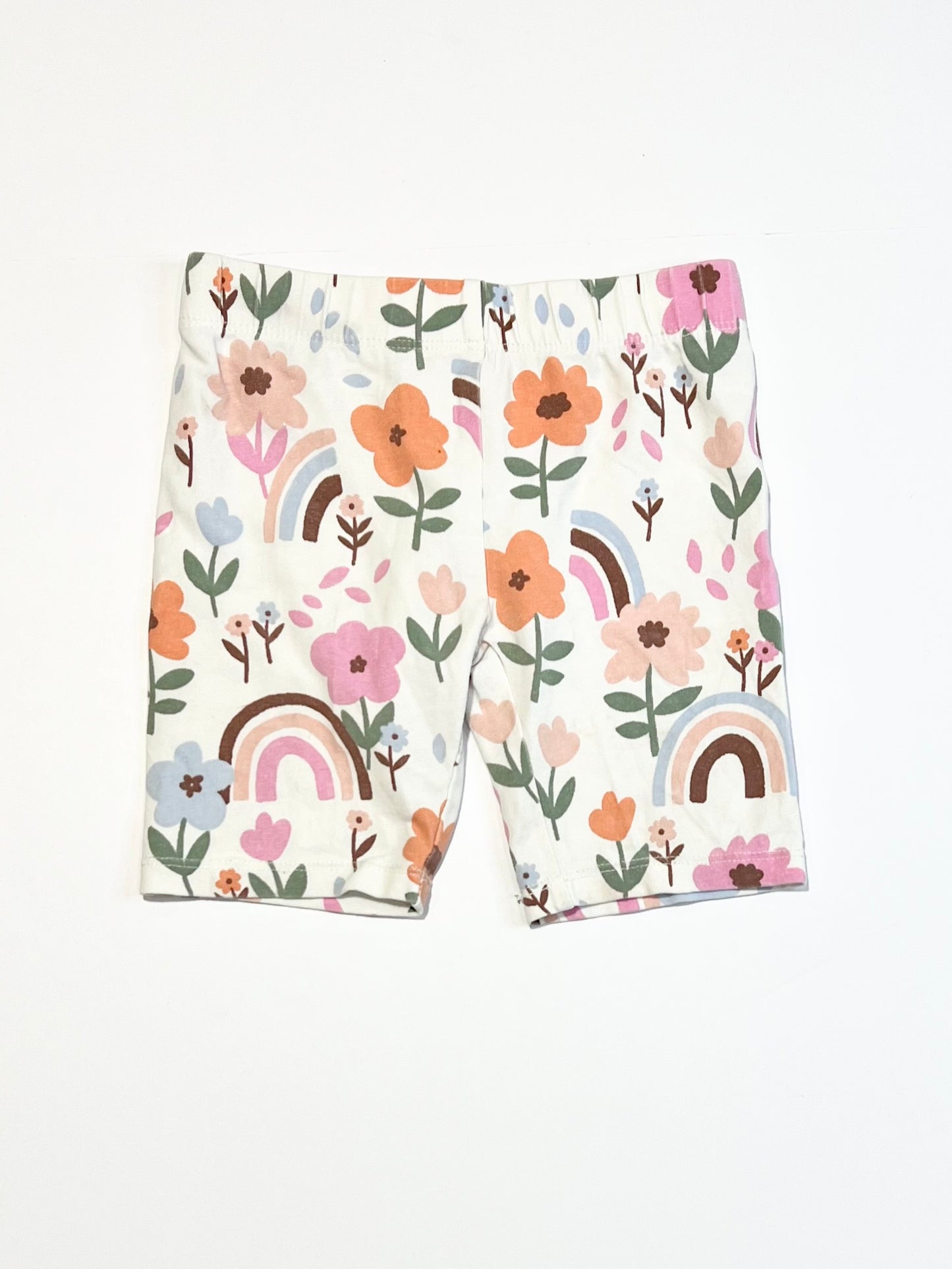 Floral bike shorts - Size 3