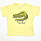 Yellow croc tee - Size 5