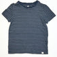 Navy striped tee - Size 5