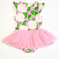 Floral tutu bodysuit - Size 0