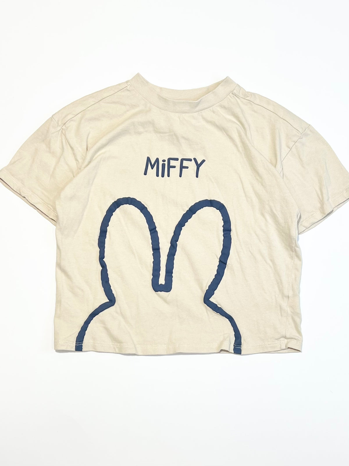 Tan Miffy tee - Size 5