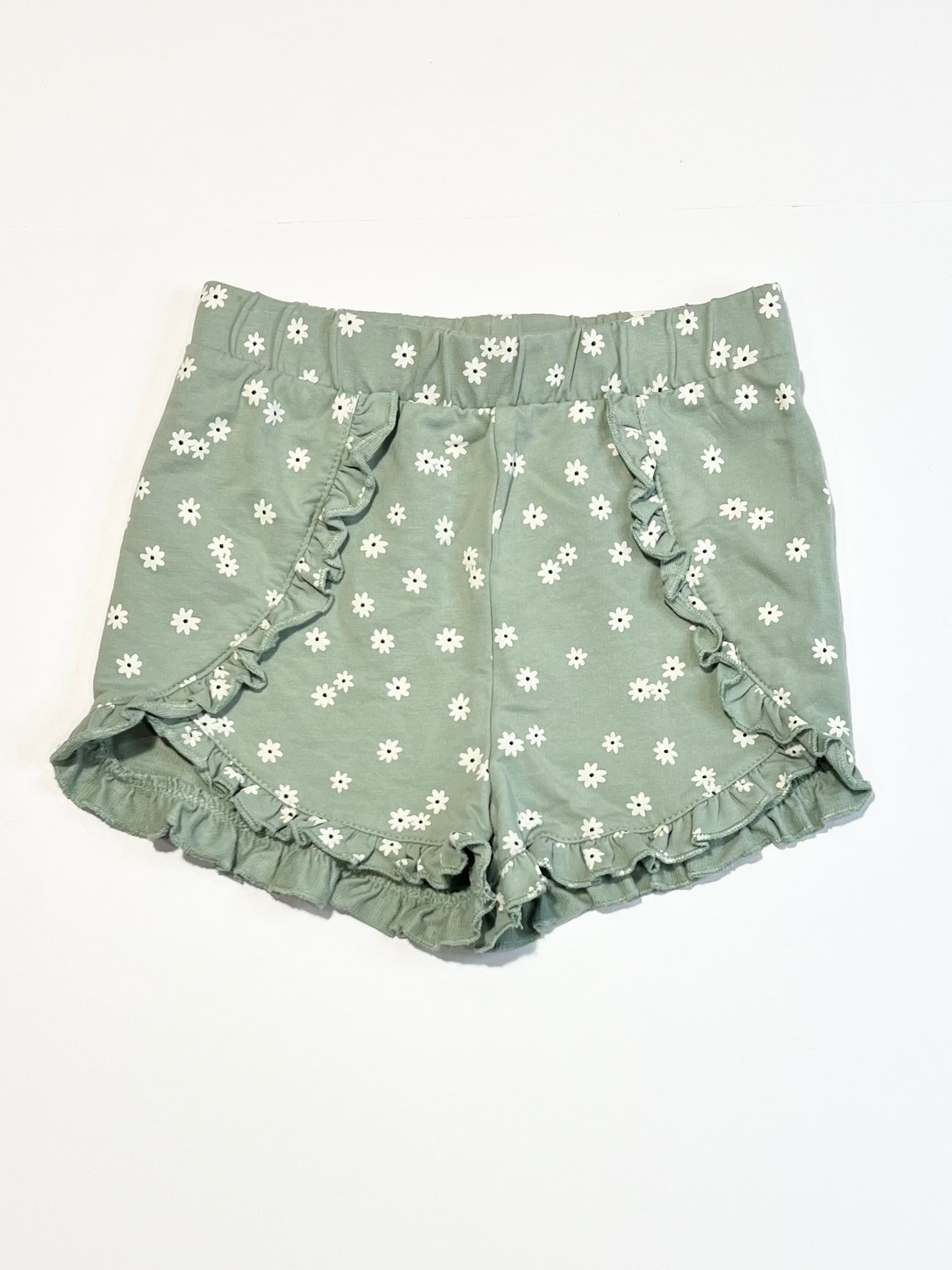 Jersey ruffle shorts - Size 3