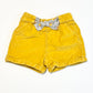 Mustard corduroy shorts - Size 3