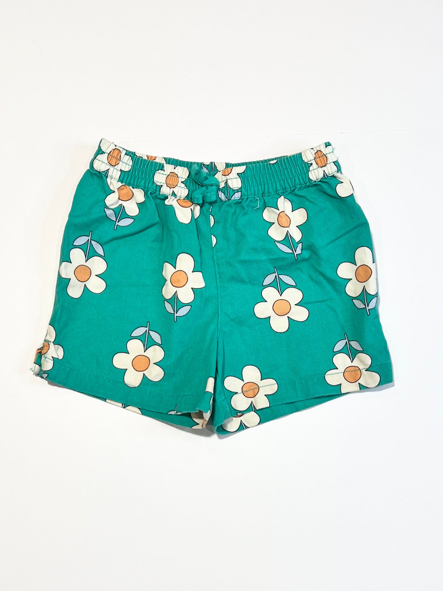 Woven floral shorts - Size 3