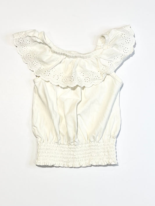 Jersey ruffle top - Size 3