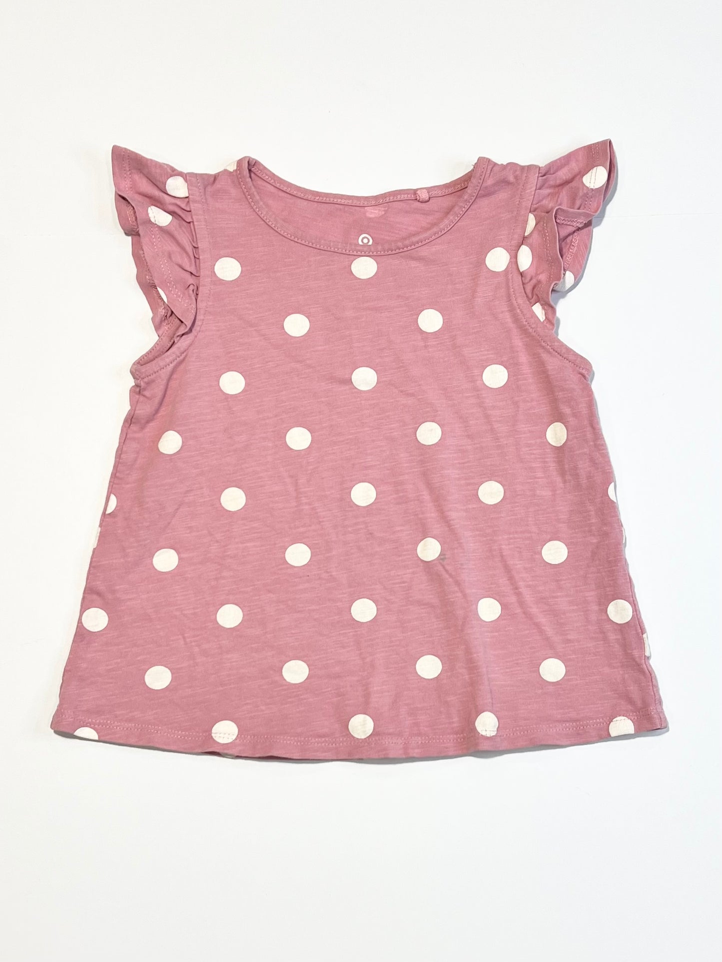 Spotty ruffle tank - Size 3
