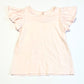 Pink ruffle top - Size 3