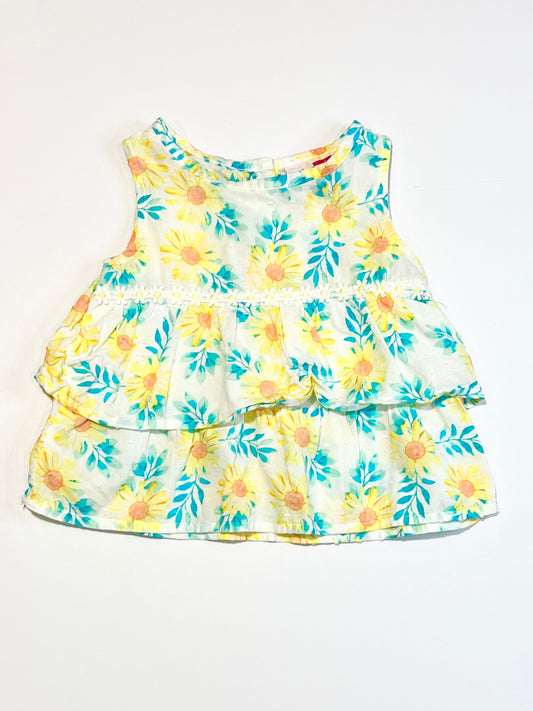 Tiered daisy top - Size 3