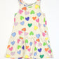 Jersey hearts dress - Size 2-4