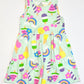 Jersey ice creams dress - Size 2-4