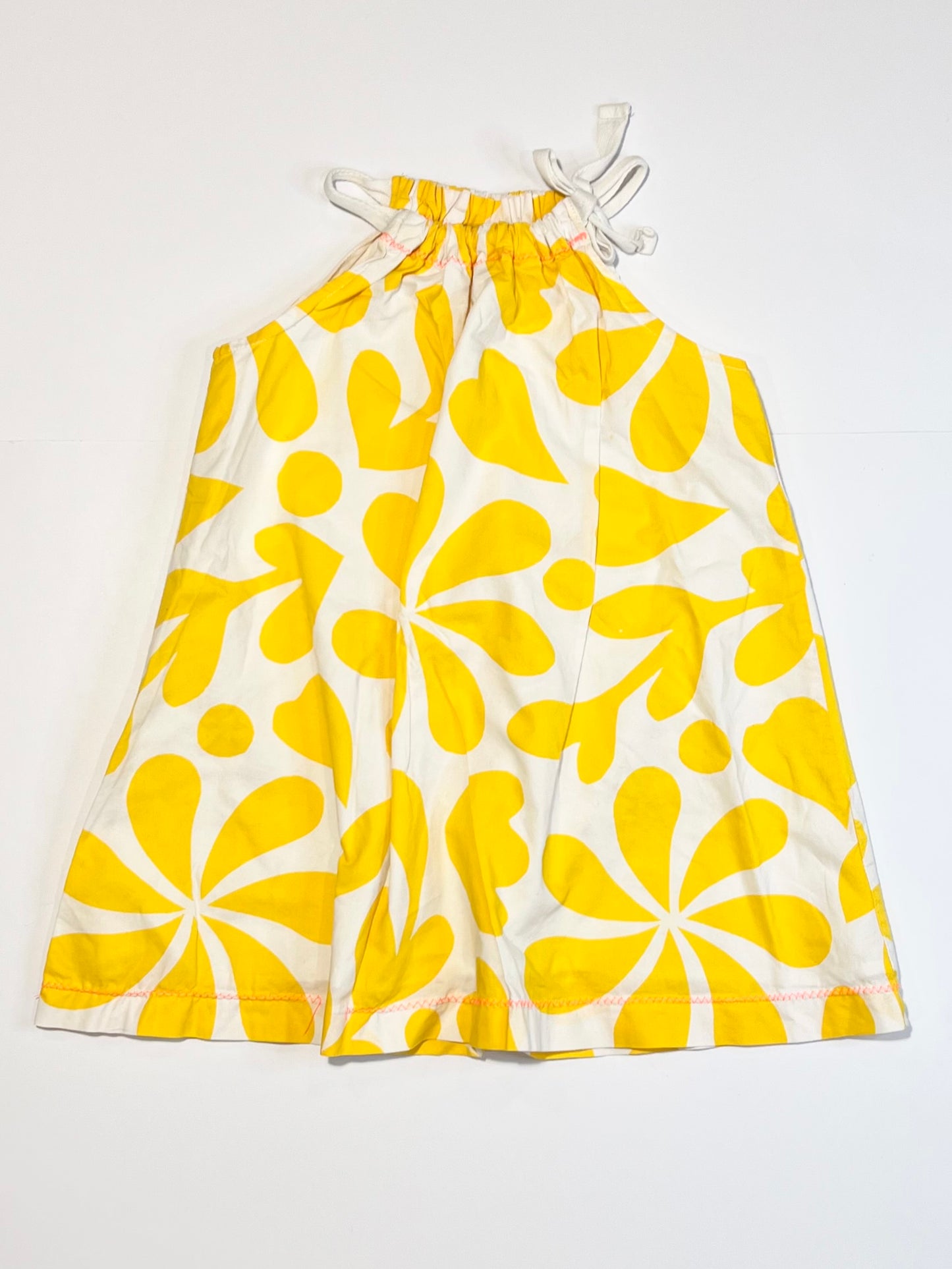Yellow cotton dress - Size 3