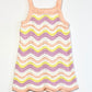 Wavy crochet dress - Size 3