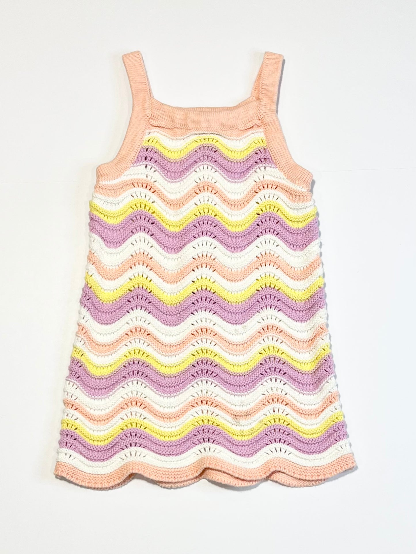 Wavy crochet dress - Size 3