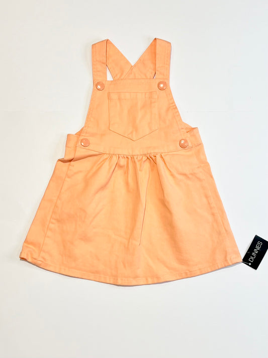 Coral pinafore brand new - Size 9-12 months