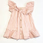 Pink gingham dress - Size 9-12 months