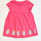 Pink jersey dress - Size 9-12 months