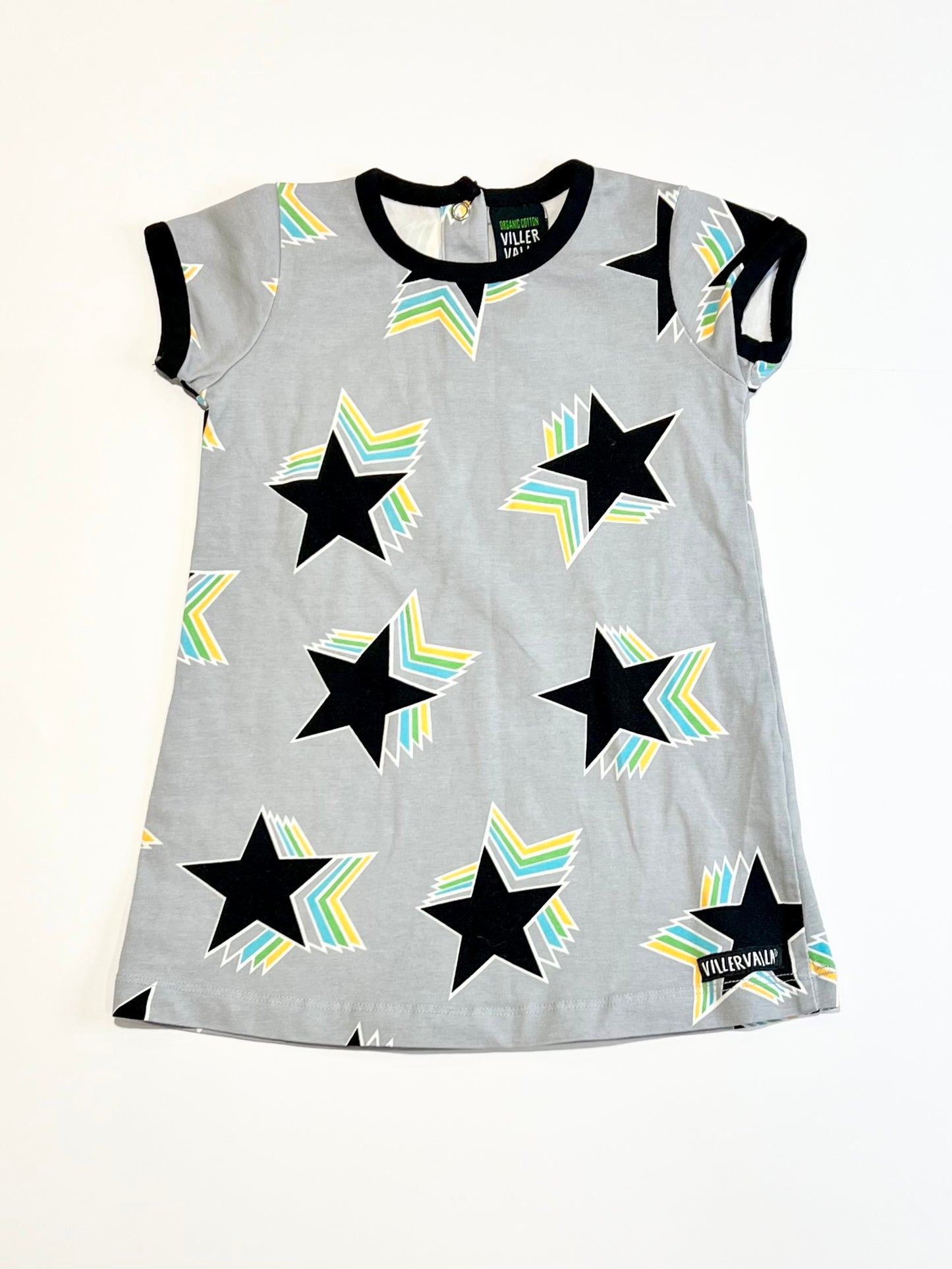 Jersey stars dress - Size 9-12 months