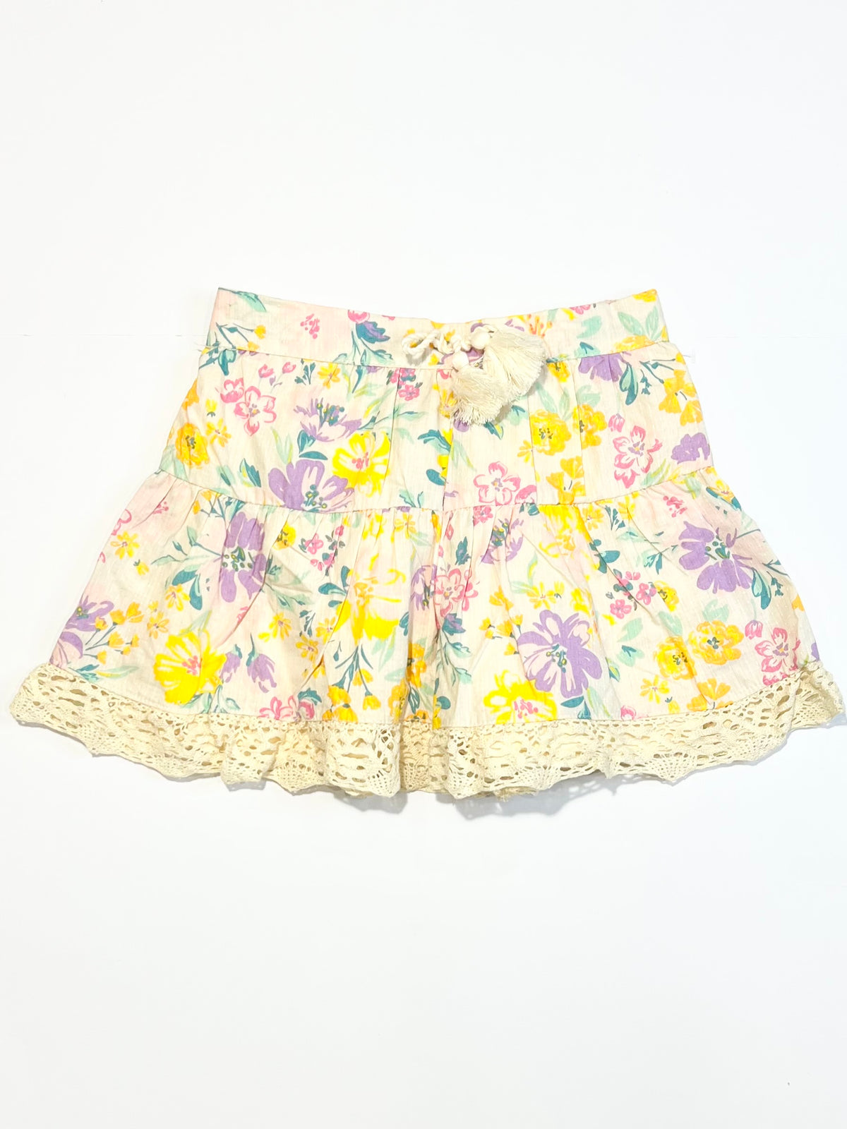 Floral shorts - Size 5-6