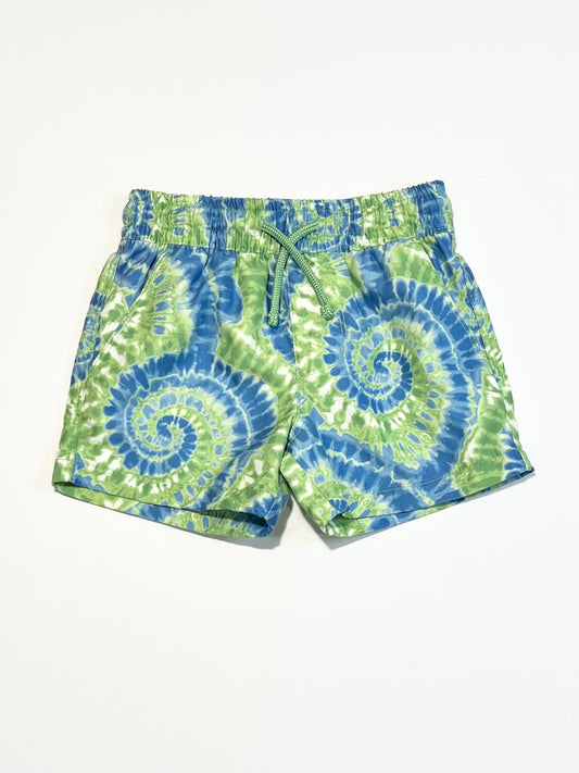 Swirly boardies - SIze 2
