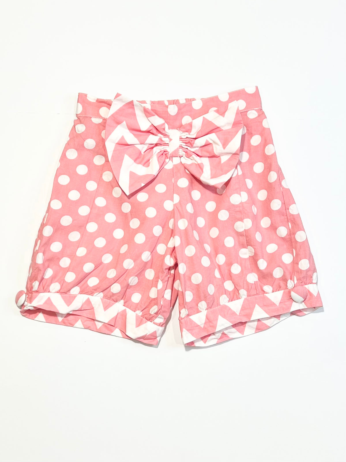 Pink spotty shorts - Size 5