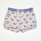 Blue prawn boardies - Size 2