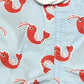 Blue prawn boardies - Size 2