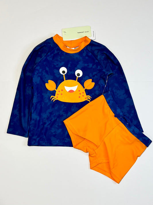 Crab swim set brand new - Size 2