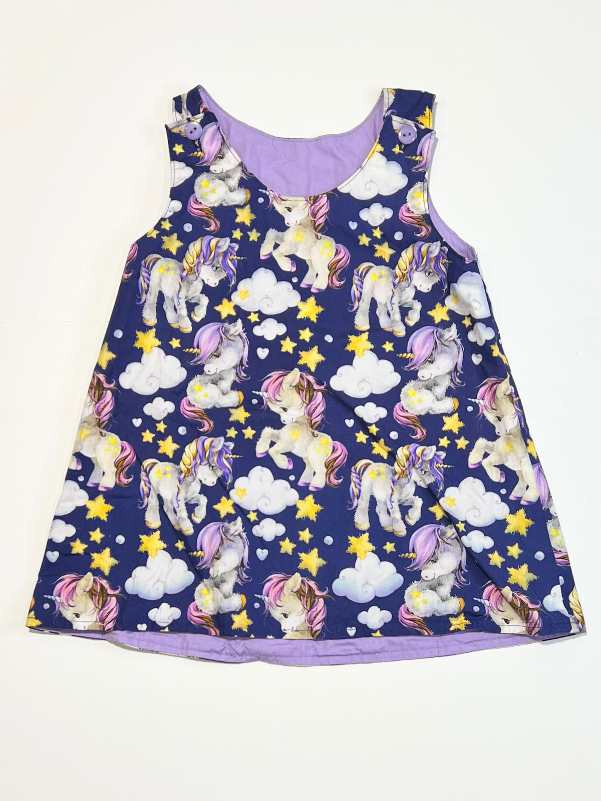 Unicorns top - Size 5-6