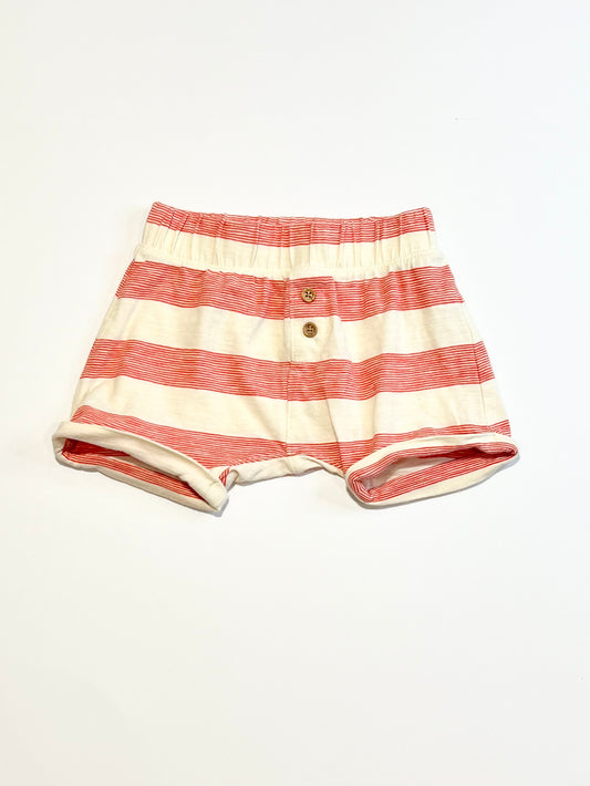 Striped jersey shorts - Size 00