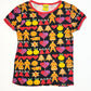 Christmas gingerbread tee brand new - Size 5-6