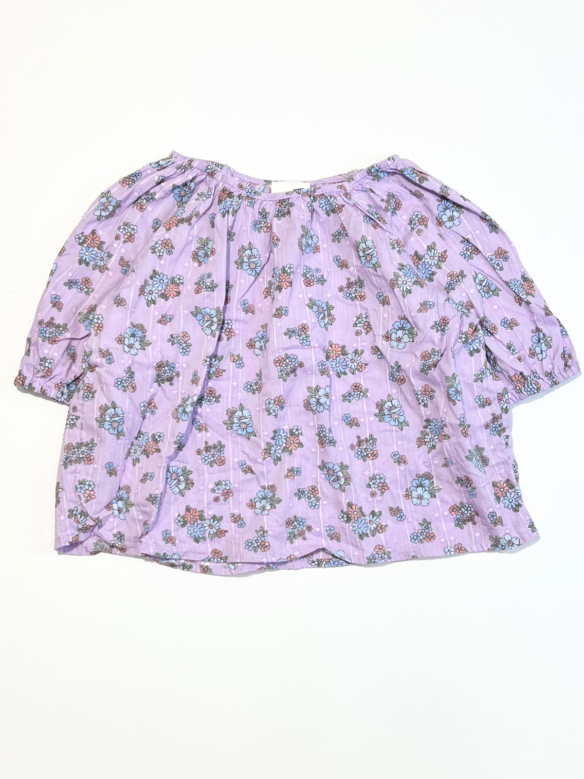 Purple floral top - Size 5