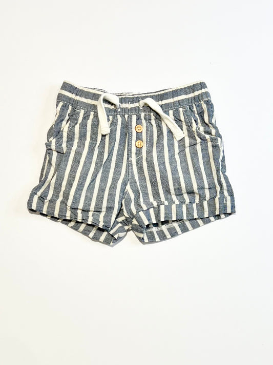 Striped woven shorts - Size 00