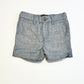 Navy woven shorts - Size 00