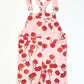 Pink roses shortalls - Size 5