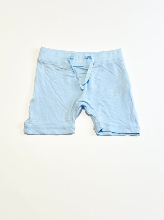 Blue bamboo shorts - Size 00