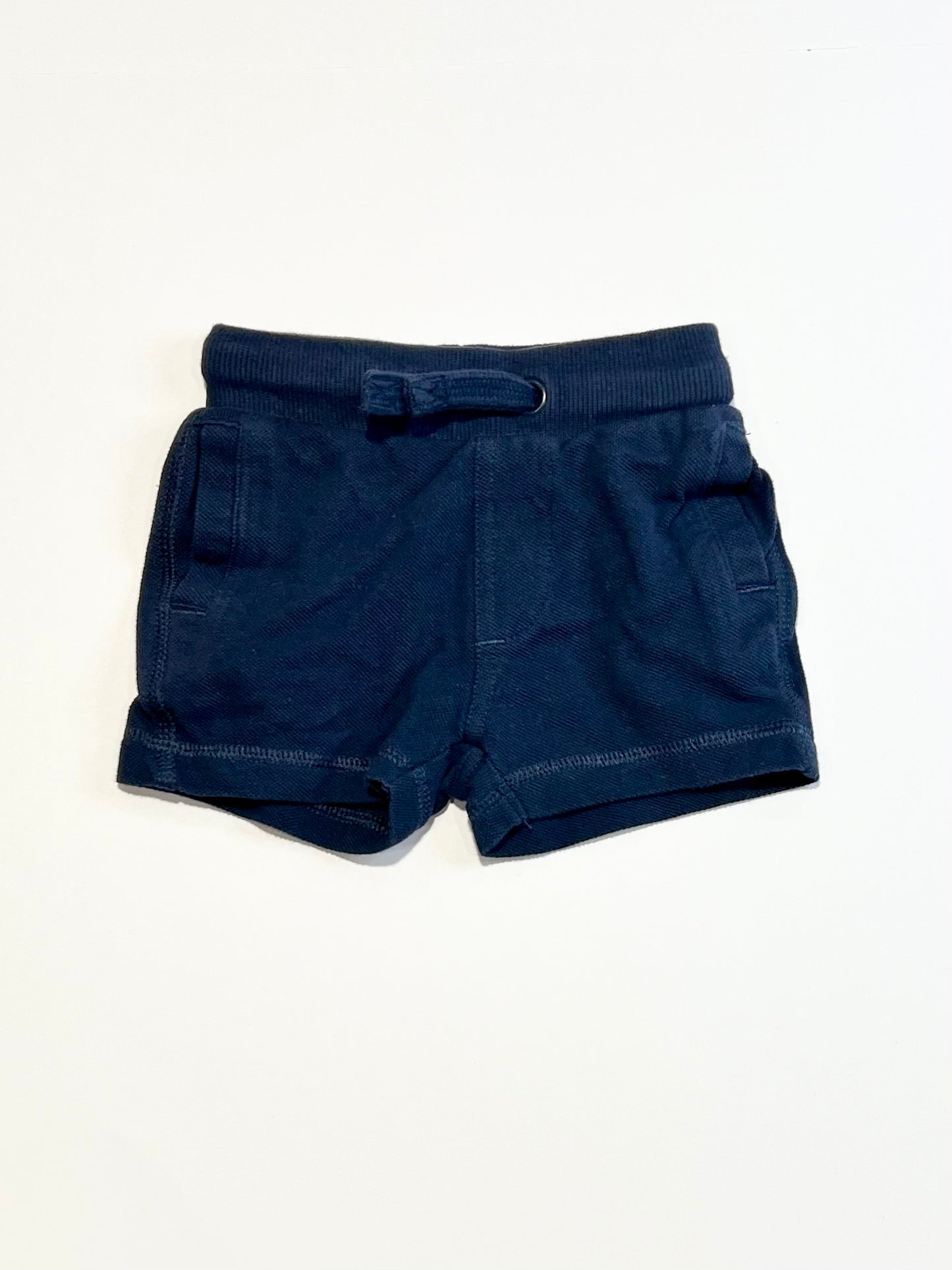 Navy sweat shorts - Size 00