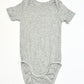 Ribbed grey bodysuit - Size 2-3
