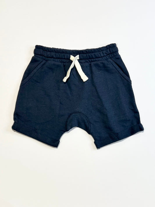 Navy sweat shorts - Size 00